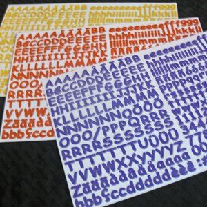 CREATIVE MEMORIES Mini ABC/123 ALPHABET